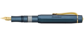 Kaweco Sport Piston Filler Fountain Pen, Navy AL, Starter Set