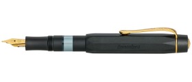 Kaweco Sport Piston Filler Fountain Pen, Black AL, Starter Set