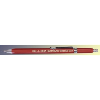 Koh-I-Noor 5211 2.0mm Clutch Pencil, Red