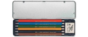 Koh-I-Noor 5217 2.0mm Set of 6 Clutch Pencils with Self-Coloured Leads