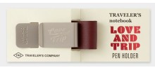 Traveler's Company (Midori) Notebook Refill 016, Pen Holder Love & Trip, Red