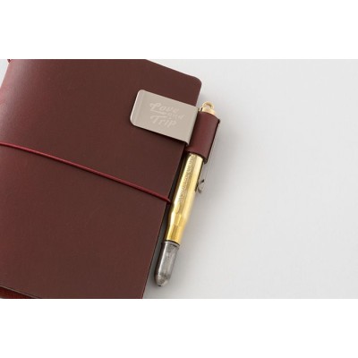 Traveler's Company (Midori) Notebook Refill 016, Pen Holder Love & Trip, Red
