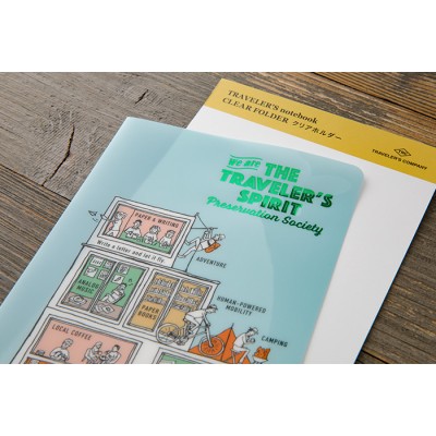 Traveler's Company (Midori) Notebook Refill, Standard Size, Clear Folder 2026 Traveler's Company (Midori) Notebook Refill, Standard Size, Clear Folder 2026