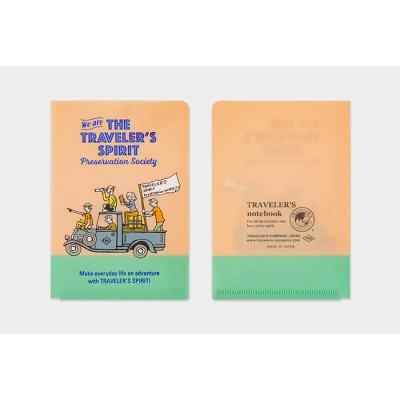 Traveler's Company (Midori) Notebook Refill, Passport Size, Clear Folder 2026 Traveler's Company (Midori) Notebook Refill, Passport Size, Clear Folder 2026