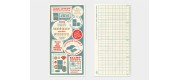 Traveler's Company (Midori) Notebook Refill, Standard Size, Plastic Sheet Underlay 2027 Traveler's Company (Midori) Notebook Refill, Standard Size, Plastic Sheet Underlay 2027