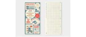 Traveler's Company (Midori) Notebook Refill, Standard Size, Plastic Sheet Underlay 2027 Traveler's Company (Midori) Notebook Refill, Standard Size, Plastic Sheet Underlay 2027