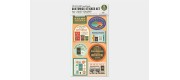 Traveler's Company (Midori) Notebook Refill, Sticker Set 2027 Traveler's Company (Midori) Notebook Refill, Sticker Set 2027