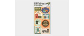 Traveler's Company (Midori) Notebook Refill, Sticker Set 2027 Traveler's Company (Midori) Notebook Refill, Sticker Set 2027