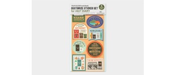 Traveler's Company (Midori) Notebook Refill, Sticker Set 2027