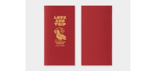Traveler's Company (Midori) Notebook Refill, Standard Size, Love and Trip Traveler's Company (Midori) Notebook Refill, Standard Size, Love and Trip