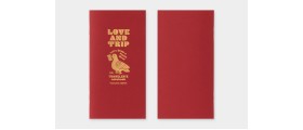 Traveler's Company (Midori) Notebook Refill, Standard Size, Love and Trip Traveler's Company (Midori) Notebook Refill, Standard Size, Love and Trip