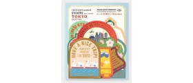 Traveler's Company (Midori) Limited Edition Notebook Refill, Tokyo, Sticker Set