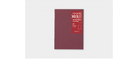 Traveler's Company (Midori) Notebook Refill, Passport Size, 003 Blank Notebook