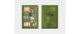 Traveler's Company (Midori) Notebook Refill, Passport Size, Clear Folder 2020