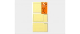 Traveler's Company (Midori) Notebook Refill, Standard Size, 022 Sticky Notes