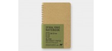 Traveler's Company (Midori) Spiral Ring Notebook, A6, DW Kraft Paper