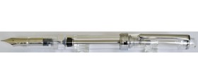 PenBBS No. 268 Vacuum Filler Fountain Pen, Clear Glass