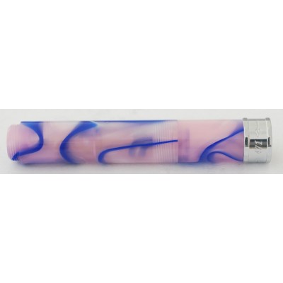 PenBBS No. 471 Pocket Eyedropper Convertible Fountain Pen/Ink Rollerball, Pink Smoothie