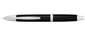 Pilot Capless Fountain Pen, Black with Rhodium Accents