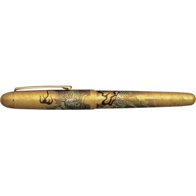 Platinum 3776 Century Slip & Seal Fountain Pen, Ascending Dragon Kanazawa-haku Gold Leaf