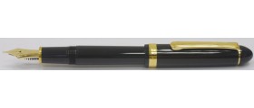 Platinum 3776 Century Slip & Seal Fountain Pen, Black with Gold Plated Trim