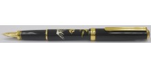 Platinum Modern Maki-e Fountain Pen, Cranes
