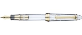 Sailor 1911L Casual Basis Fountain Pen, Demonstrator with Gold Accents Sailor 1911L Casual Basis Fountain Pen, Demonstrator with Gold Accents