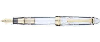Sailor 1911L Casual Fountain Pen, Demonstrator with Gold Accents