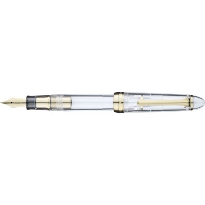 Sailor 1911L Casual Fountain Pen, Demonstrator with Gold Accents