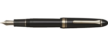 Sailor 1911L Casual Basis Fountain Pen, Muted Black with Gold Accents