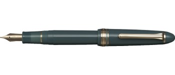 Sailor 1911L Casual Basis Fountain Pen, Muted Green with Gold Accents