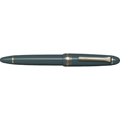 Sailor 1911L Casual Basis Fountain Pen, Muted Green with Gold Accents