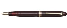 Sailor 1911L Casual Basis Fountain Pen, Muted Red with Gold Accents Sailor 1911L Casual Basis Fountain Pen, Muted Red with Gold Accents