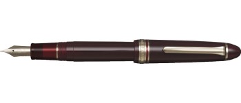 Sailor 1911L Casual Basis Fountain Pen, Muted Red with Gold Accents