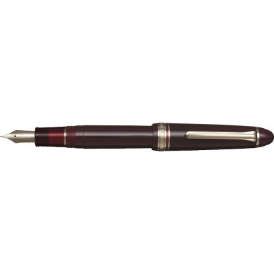 Sailor 1911L Casual Basis Fountain Pen, Muted Red with Gold Accents