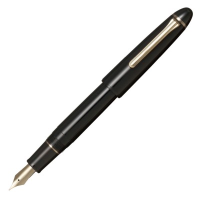 Sailor 1911L Casual Fountain Pen, Muted Black with Gold Accents