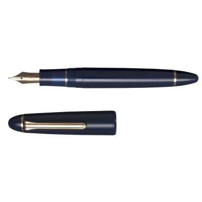 Sailor 1911L Casual Fountain Pen, Muted Blue with Gold Accents