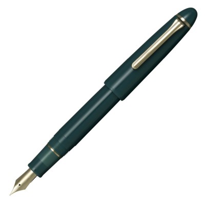 Sailor 1911L Casual Fountain Pen, Muted Green with Gold Accents