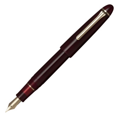 Sailor 1911L Casual Fountain Pen, Muted Red with Gold Accents