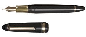Sailor 1911L Casual Stable Fountain Pen, Muted Black with Gold Accents Sailor 1911L Casual Stable Fountain Pen, Muted Black with Gold Accents