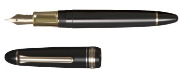 Sailor 1911L Casual Stable Fountain Pen, Muted Black with Gold Accents