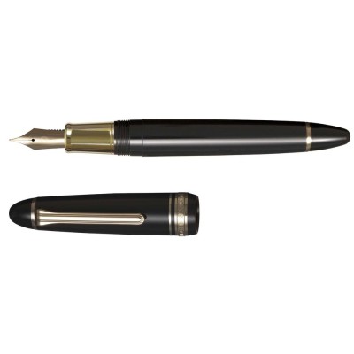 Sailor 1911L Casual Stable Fountain Pen, Muted Black with Gold Accents