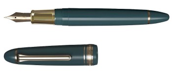 Sailor 1911L Casual Stable Fountain Pen, Muted Green with Gold Accents