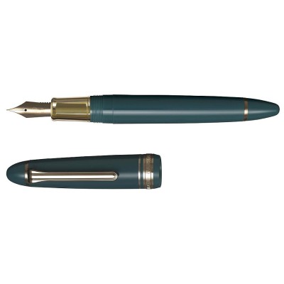 Sailor 1911L Casual Stable Fountain Pen, Muted Green with Gold Accents