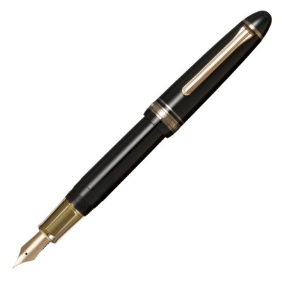 Sailor 1911L Casual Stable Fountain Pen, Muted Black with Gold Accents
