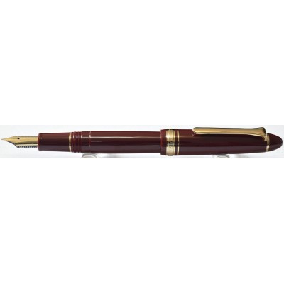 Sailor 1911S Profit Casual Fountain Pen, Red with Gold Accents