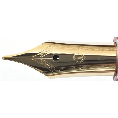 Sailor 1911S Profit Casual Fountain Pen, Red with Gold Accents