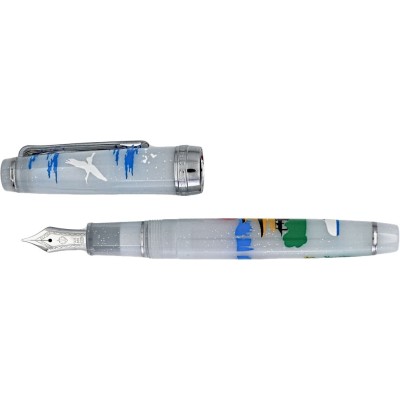 Sailor Professional Gear Slim Fountain Pen, Nihon Express, Kyoto Limited Edition