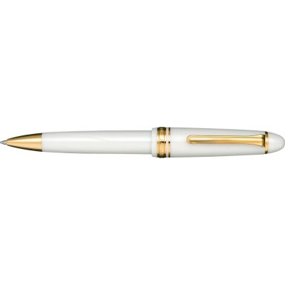 Sailor 1911 Classic Ballpoint, White with Gold Accents
