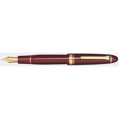 Sailor 1911 Classic Fountain Pen, Maroon with Gold Accents
